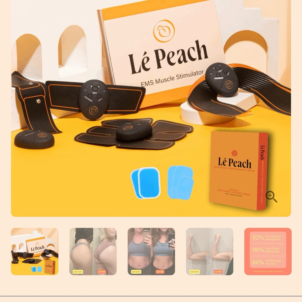 Lé Peach EMS Muscle Stimulator